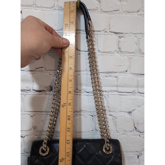 Kate Spade Natalia Convertible Black Shoulder Crossbody Bag Quilted - Picture 14 of 16